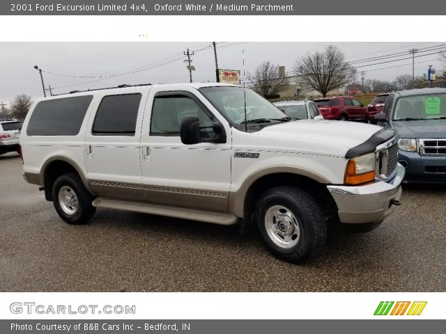 2001 Ford Excursion Limited 4x4 in Oxford White