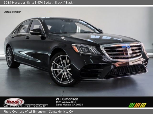 2019 Mercedes-Benz S 450 Sedan in Black