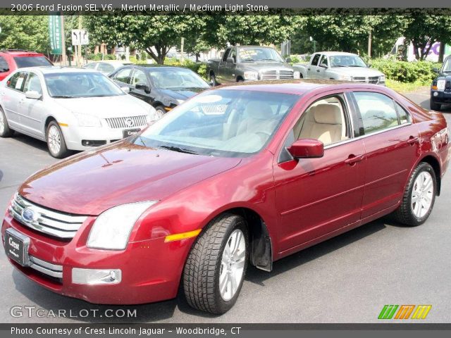 2006 Ford Fusion SEL V6 in Merlot Metallic