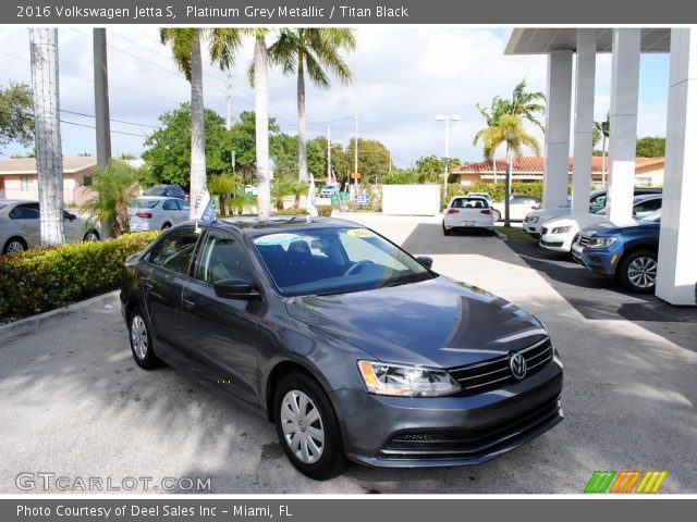 2016 Volkswagen Jetta S in Platinum Grey Metallic