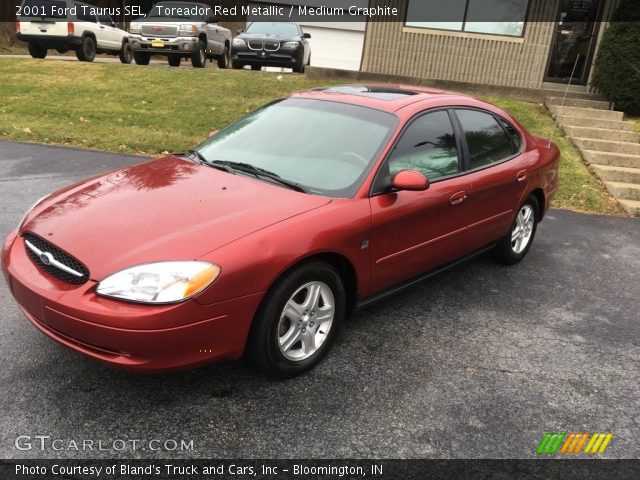 2001 Ford Taurus SEL in Toreador Red Metallic