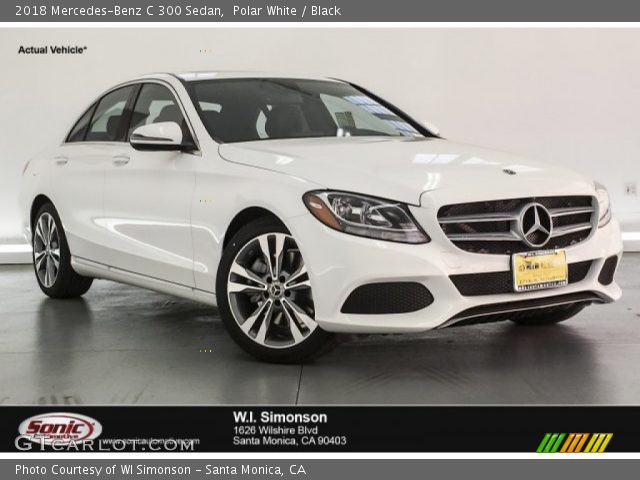 2018 Mercedes-Benz C 300 Sedan in Polar White