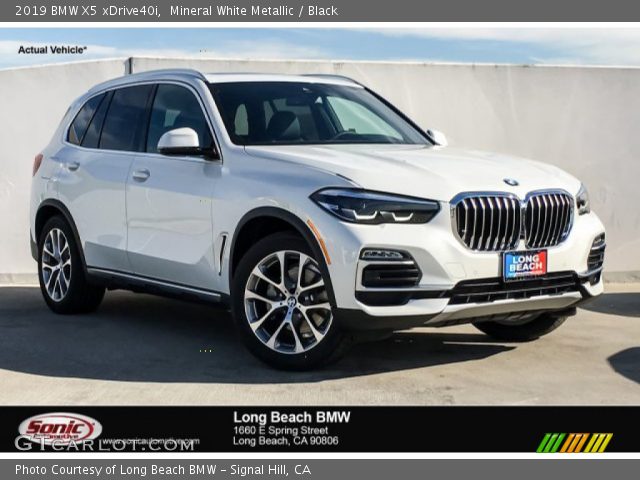 2019 BMW X5 xDrive40i in Mineral White Metallic
