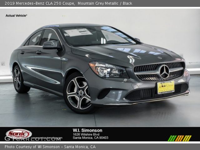 2019 Mercedes-Benz CLA 250 Coupe in Mountain Grey Metallic