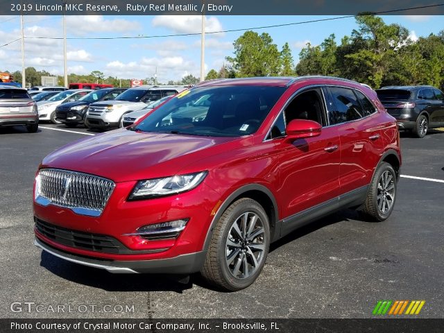 2019 Lincoln MKC Reserve in Ruby Red Metallic