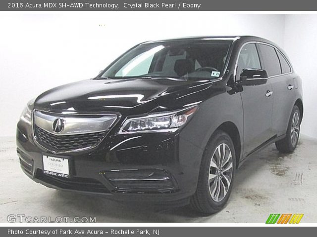2016 Acura MDX SH-AWD Technology in Crystal Black Pearl