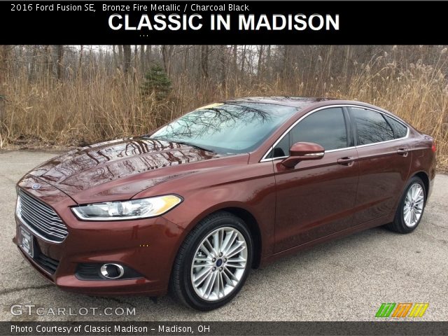 2016 Ford Fusion SE in Bronze Fire Metallic