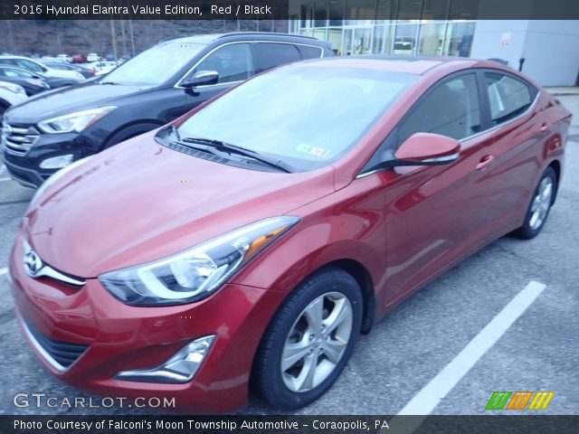 2016 Hyundai Elantra Value Edition in Red