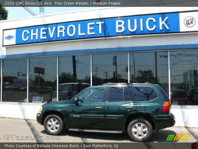 2003 GMC Envoy SLE 4x4 in Polo Green Metallic