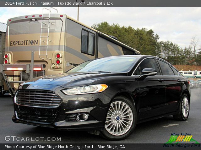 2014 Ford Fusion Titanium in Tuxedo Black
