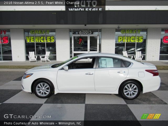 2018 Nissan Altima 2.5 S in Pearl White