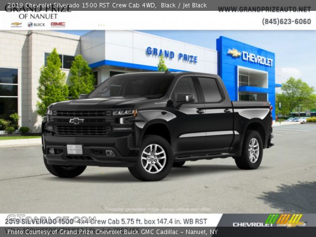 2019 Chevrolet Silverado 1500 RST Crew Cab 4WD in Black