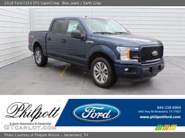 2018 Ford F150 STX SuperCrew in Blue Jeans