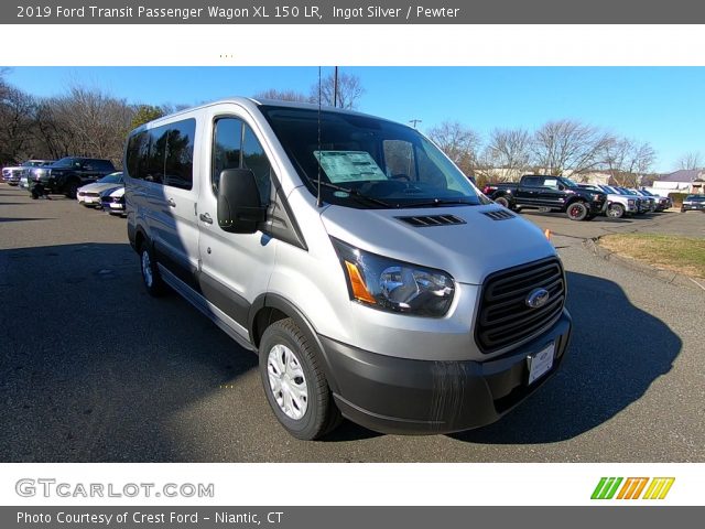 2019 Ford Transit Passenger Wagon XL 150 LR in Ingot Silver