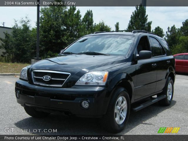 2004 Kia Sorento LX in Ebony Black