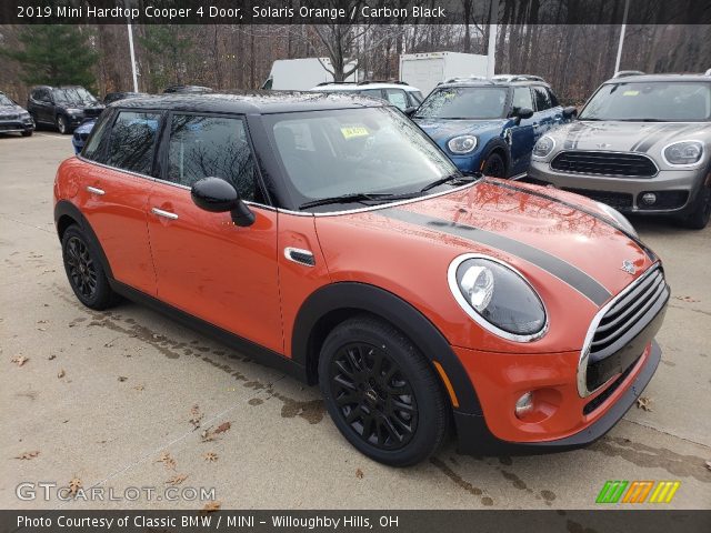 2019 Mini Hardtop Cooper 4 Door in Solaris Orange