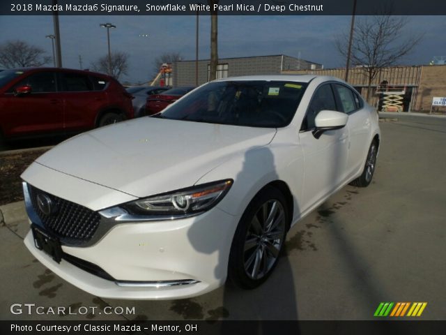 2018 Mazda Mazda6 Signature in Snowflake White Pearl Mica