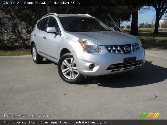 2013 Nissan Rogue SV AWD in Brilliant Silver