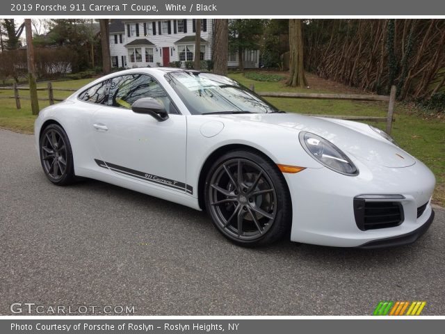 2019 Porsche 911 Carrera T Coupe in White