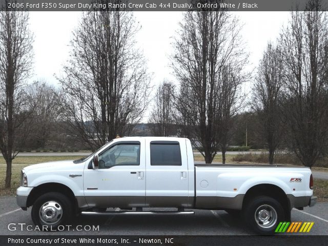 2006 Ford F350 Super Duty King Ranch Crew Cab 4x4 Dually in Oxford White
