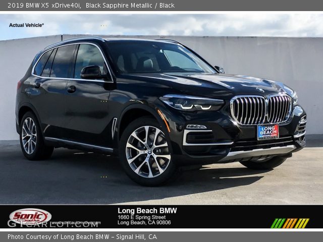 2019 BMW X5 xDrive40i in Black Sapphire Metallic