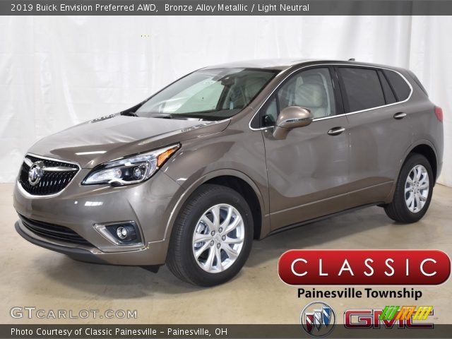 2019 Buick Envision Preferred AWD in Bronze Alloy Metallic