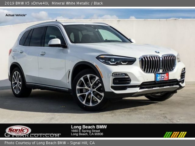 2019 BMW X5 xDrive40i in Mineral White Metallic