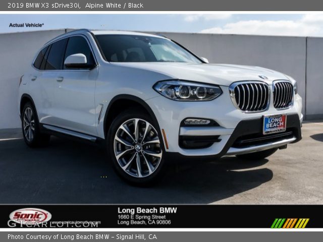 2019 BMW X3 sDrive30i in Alpine White