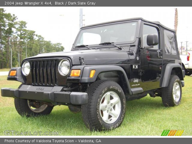 2004 Jeep Wrangler X 4x4 in Black