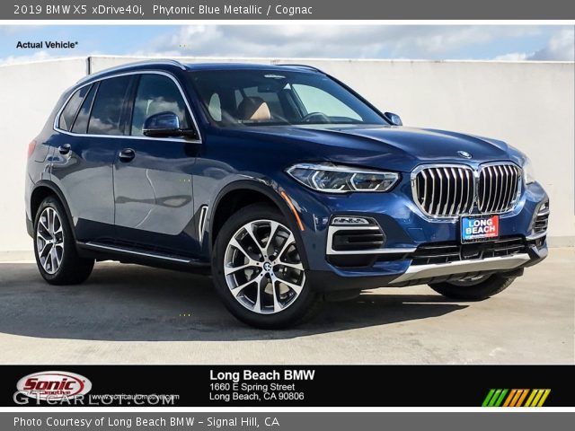 2019 BMW X5 xDrive40i in Phytonic Blue Metallic