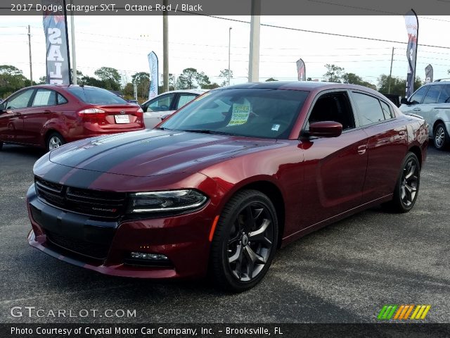 2017 Dodge Charger SXT in Octane Red