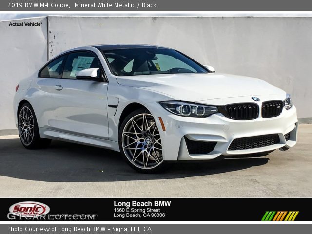 2019 BMW M4 Coupe in Mineral White Metallic