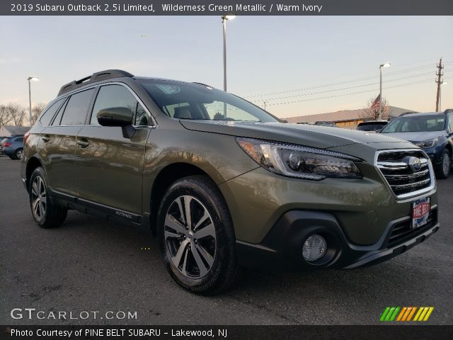 2019 Subaru Outback 2.5i Limited in Wilderness Green Metallic