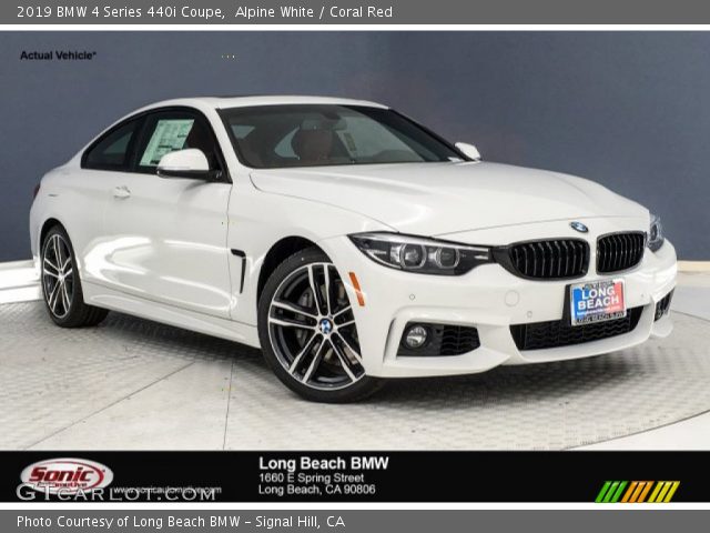 2019 BMW 4 Series 440i Coupe in Alpine White