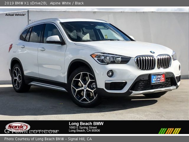 2019 BMW X1 sDrive28i in Alpine White