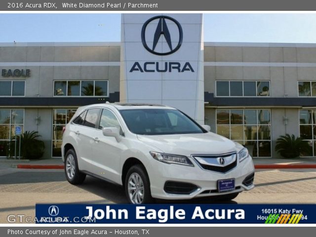 2016 Acura RDX  in White Diamond Pearl