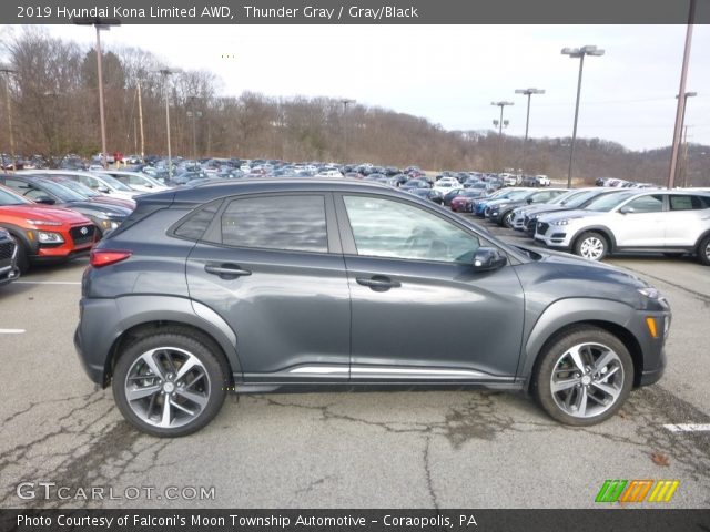 2019 Hyundai Kona Limited AWD in Thunder Gray