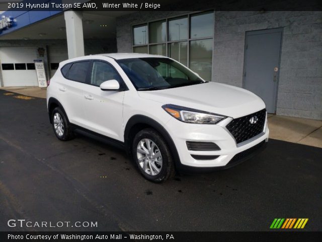 2019 Hyundai Tucson SE AWD in Winter White