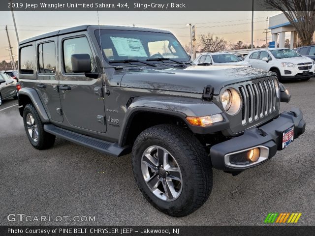 2019 Jeep Wrangler Unlimited Sahara 4x4 in Sting-Gray