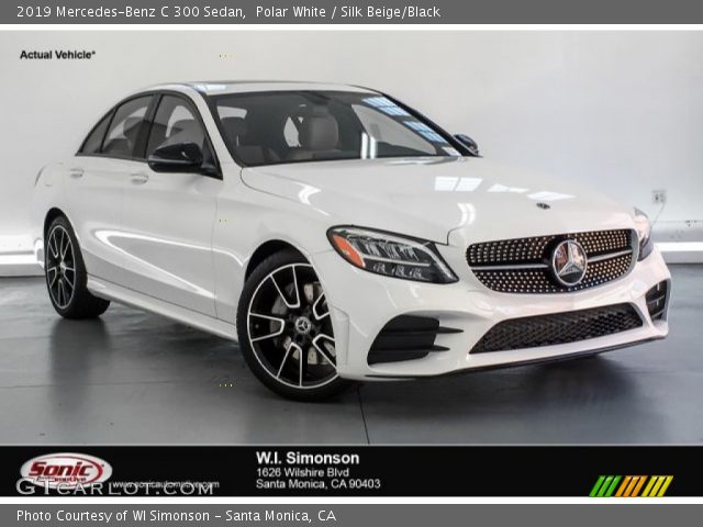 2019 Mercedes-Benz C 300 Sedan in Polar White