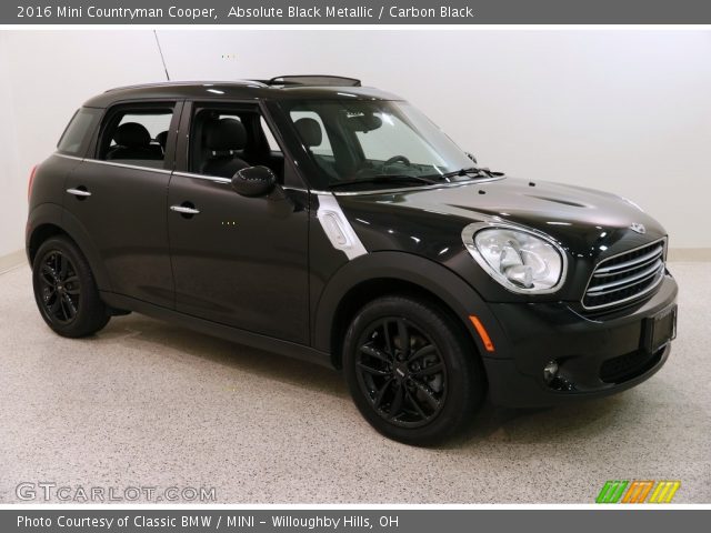 2016 Mini Countryman Cooper in Absolute Black Metallic