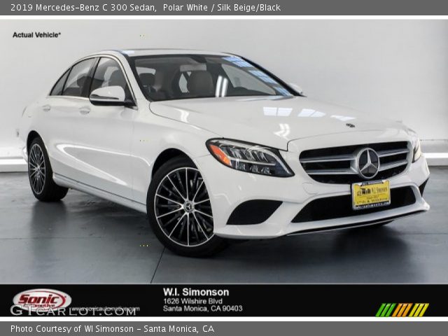 2019 Mercedes-Benz C 300 Sedan in Polar White