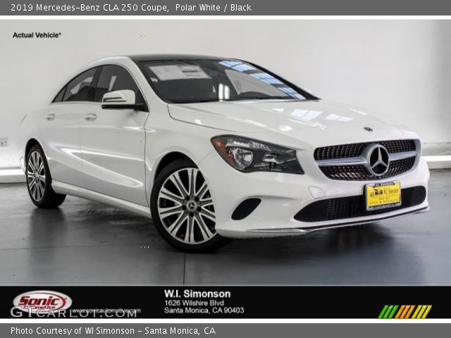 2019 Mercedes-Benz CLA 250 Coupe in Polar White