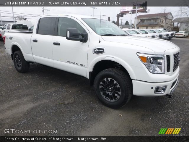 2019 Nissan TITAN XD PRO-4X Crew Cab 4x4 in Pearl White