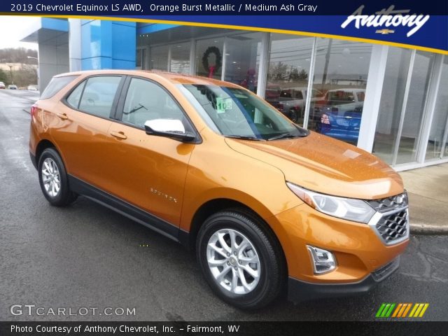 2019 Chevrolet Equinox LS AWD in Orange Burst Metallic