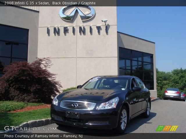 2008 Infiniti G 35 x Sedan in Black Obsidian