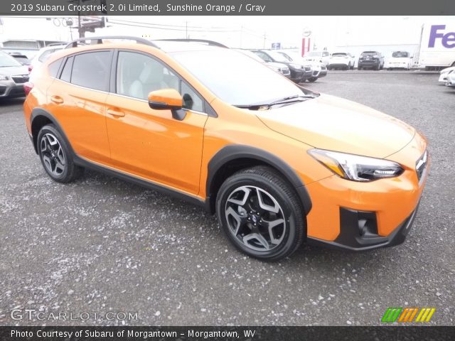 2019 Subaru Crosstrek 2.0i Limited in Sunshine Orange