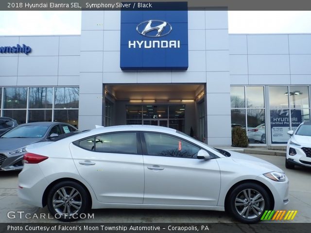 2018 Hyundai Elantra SEL in Symphony Silver