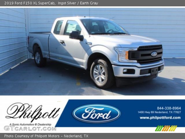 2019 Ford F150 XL SuperCab in Ingot Silver