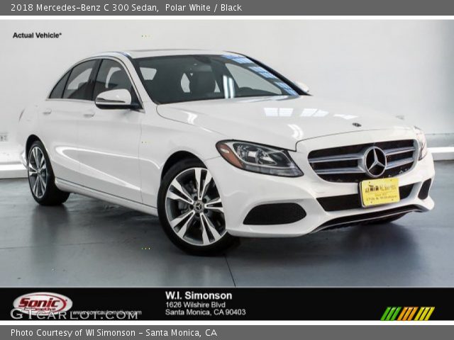 2018 Mercedes-Benz C 300 Sedan in Polar White